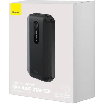 POWERBANK BOOSTER Baseus Max Car Jump Starter CGNL020101 10000mAh 12V 1000A + KABLE KROKODYLKI