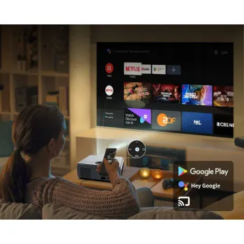 Projektor Zenwire E690H 1000 Ansi WiFi Android 11 FULL HD 4K Autofocus