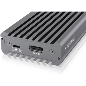 Obudowa IcyBox IB-1817M-C31 Type-C na PCIe NVMe M.2