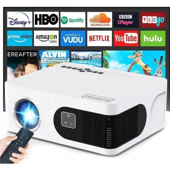 Projektor Zenwire E601H LED WiFi Android TV FULL HD 4K Autofocus