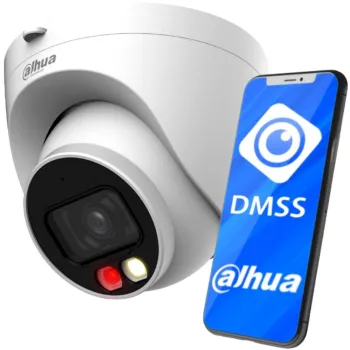Zestaw monitoringu IP DAHUA 2 kamery IPC-HDW1439V-A-IL 4Mpx