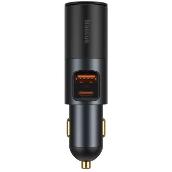 ŁADOWARKA SAMOCHODOWA Baseus Share Together 120W 3A 1x USB-A 1x USB-C PD 30W QC 4.0+