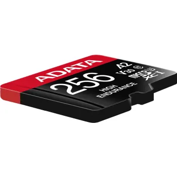 Adata Karta microSD High Endurance 256GB UHS1 U3 V30 A2 100/85MB/s + Adapter