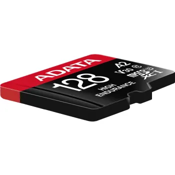 Adata Karta microSD High Endurance 128GB UHS1 U3 V30 A2 100/85MB/s + Adapter