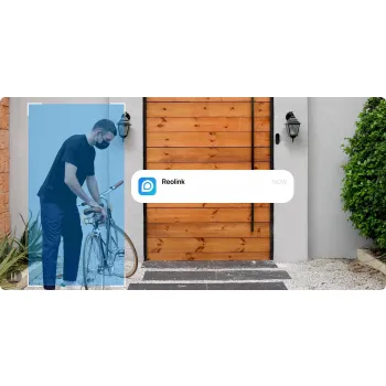 Inteligentny dzwonek Reolink D340B z baterią Wi-Fi 2K