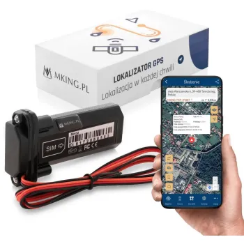 Lokalizator GPS Mking MK02 Śledzenie Pojazdu Łodzi