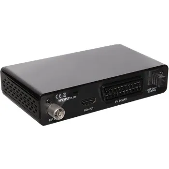 Zestaw Tuner DVB-T/T2 WIWA H.265 + Antena WiFi USB