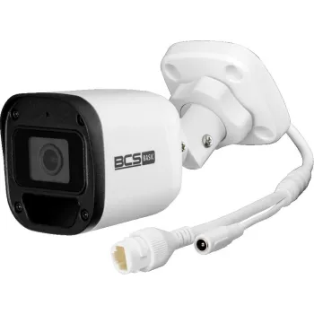 Zestaw monitoringu IP BCS Basic 4x Kamera BCS-B-TIP12FR3(2.0) Rejestrator z dyskiem 1TB