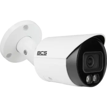 Zestaw monitoringu IP BCS Line 4x Kamera BCS-L-TIP12FCR3L3-Ai1 Rejestrator z dyskiem 1TB
