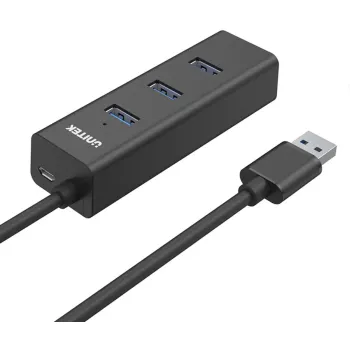 Unitek Aktywny hub USB-A 5Gbps, 4 porty USB-A