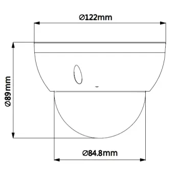 KAMERA HDCVI DAHUA SD22204-GC-LB