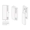 ACO INS-UP720BX UNIFON - hold, 1-przycisk, gniazdo RJ