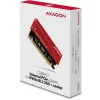 Axagon PCEM2-S Adapter wewnętrzny PCIe x16, 1x M.2 NVMe M-ke