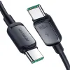 KABEL USB-C / USB-C Joyroom FAST CHARGING S-CC100A14 120cm 100W 5A CZARNY