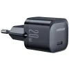 Mini ładowarka sieciowa Joyroom JR-TCF02 20W PD 3.0 QC 3.0 1x USB-C czarna