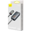 ŁADOWARKA SAMOCHODOWA NA PRZEWODZIE Baseus Share Together 120W 3A 3x USB-A 1x USB-C PD 20W QC 3.0