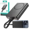 Powerbank Joyroom JR-PBM01 10000mAh 20W 1x USB-C 2x Lightning czarny + kabel