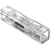 Szybkozłączka przelotowa uniwersalna LINKA/DRUT 2x 0,2-4mm2 WAGO 2773-2401 (Paczka 100szt.)