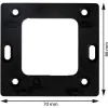 ENGO Controls E25-24B - Regulator temperatury, 24V, czarny, Internetowy, natynkowy ZigBee/868MHz