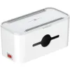 LISTWA ANTYPRZEPIĘCIOWA Z ZABEZPIECZENIEM Energizer 5x SCHUKO 2x USB-A 1x USB-C 2500W 10A KABEL 2M MAGNETIC