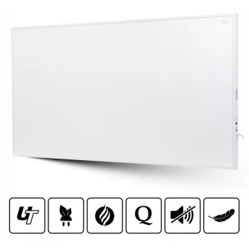 Zestaw Panel grzewczy IR CRONOS Carbon P800 White