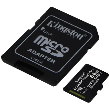 Karta pamięci microSD Kingston Canvas Select Plus microSDHC C10 UHS-I 64GB