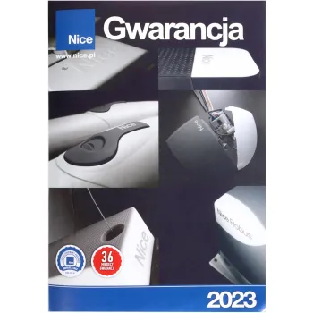 Zestaw NICE WINGO 2024 24V do bramy dwuskrzydłowej (bez fotokomórek)