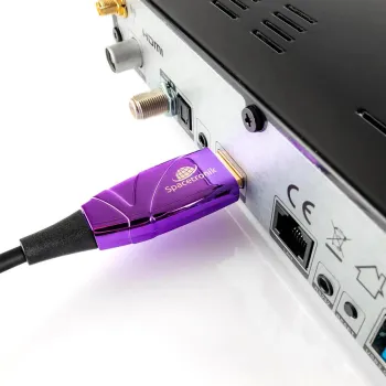 Kabel optyczny HDMI 2.1 Spacetronik SH-OX400 40m