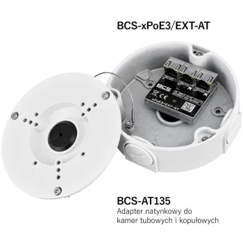 Switch POE BCS POWER BCS-xPoE3/EXT-AT