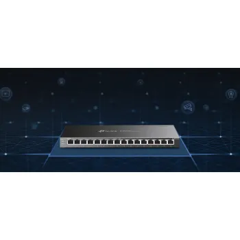 SWITCH TP-LINK TL-SG2016P (8xPoE+)