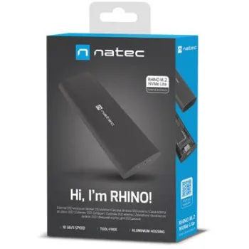 Obudowa na dysk SSD Natec Rhino M.2 NVME Lite USB-C 3.1 Gen.2 aluminium