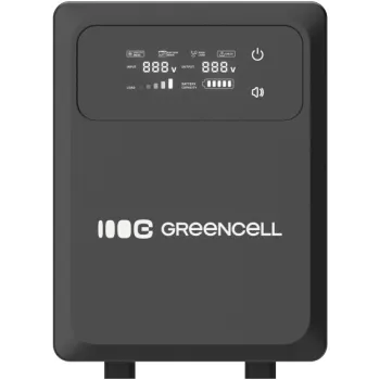 UPS ZASILACZ AWARYJNY Greencell PowerCore 2000VA 1200W AVR 24VDC LCD