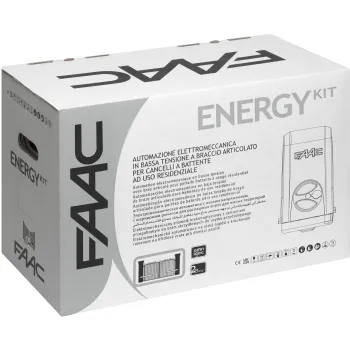 Zestaw Energy FDS - FAAC 392 24V do 5m bram dwuskrzydłowych