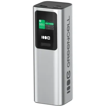 POWERBANK Greencell PowerPlay Ultra 25200mAh SZYBKIE ŁADOWANIE 140W 2x USB-C PD 1x USB-A