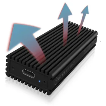 Obudowa IcyBox IB-1816M-C31 Type-C na PCIe NVMe M.2