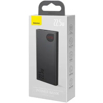 Powerbank Baseus Adaman Metal PPAD070001 10000mAh 22,5W PD QC 3.0 2x USB-A 1x USB-C + KABEL