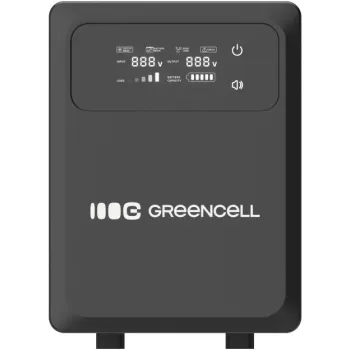 UPS ZASILACZ AWARYJNY Greencell PowerCore 1200VA 800W AVR 12VDC LCD