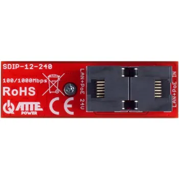 PRZETWORNICA ATTE SDIP-12-240 Adapter PoE Gigabit