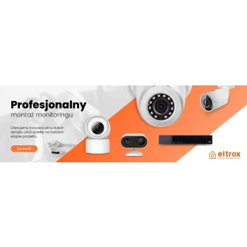 Zestaw monitoringu EZ-IP by Dahua 4 kamer tubowych IP 2K EZI-B140-F2 z usługą montażu