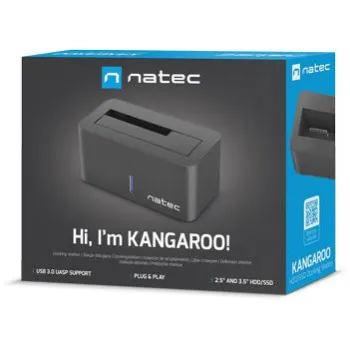 Stacja dokująca Natec Kangaroo SATA 2.5/3,5cala USB 3.0 + zasilacz