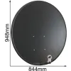 CZASZA ANTENA 90 CM CIEMNA (COR-900SAE-C)