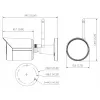 KAMERA IP DAHUA IPC-HFW1430DS-SAW-0280B