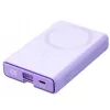 Powerbank Joyroom JR-PBM01 10000mAh 20W 1x USB-C 2x Lightning fioletowy + kabel