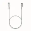 KABEL USB-C / USB-C Greencell PowerFlex 200cm PD 100W biały silikonowy