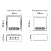 Moduł OXT mini przekaźnik beznapięciowy AC 230V DC 5V 12-48V WiFi TUYA