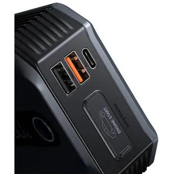 POWERBANK BOOSTER Baseus Max Car Jump Starter CGNL020001 20000mAh 12V 2000A + KABLE KROKODYLKI