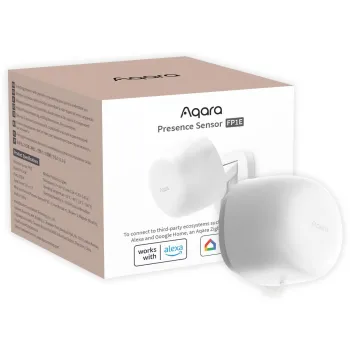Aqara Presence Sensor FP1E | Czujnik obecności | Zigbee 3.0, Matter, zasięg 6m, 120 stopni