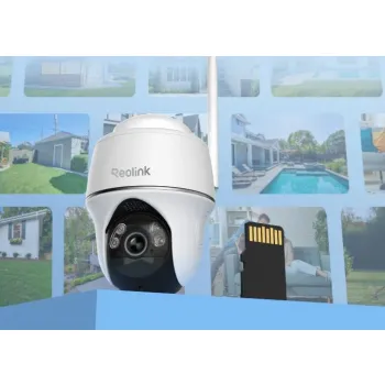 Kamera IP Reolink Argus Series B430 akumulatorowa 5MP WiFi USB-C biała