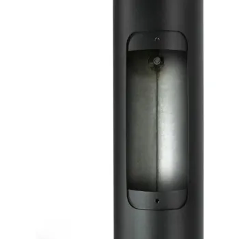 Słup oświetleniowy BEMKO składany 3 m 160×160 mm fi 60 mm czarny