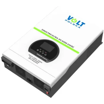 Przetwornica inwerter solarny Volt Polska SinusPro Ultra-HV 6000 24V/230V 3000/6000W 80A MPPT (450V)